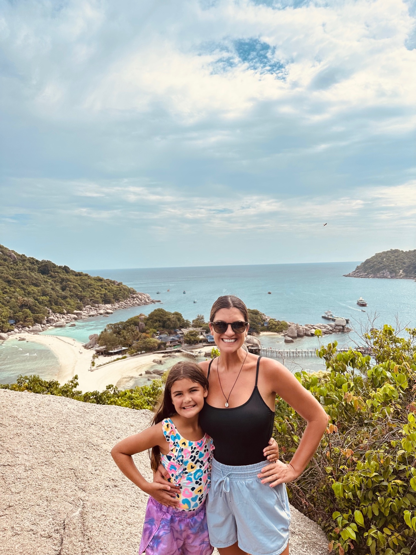 Jennifer and Dylan exploring the world together